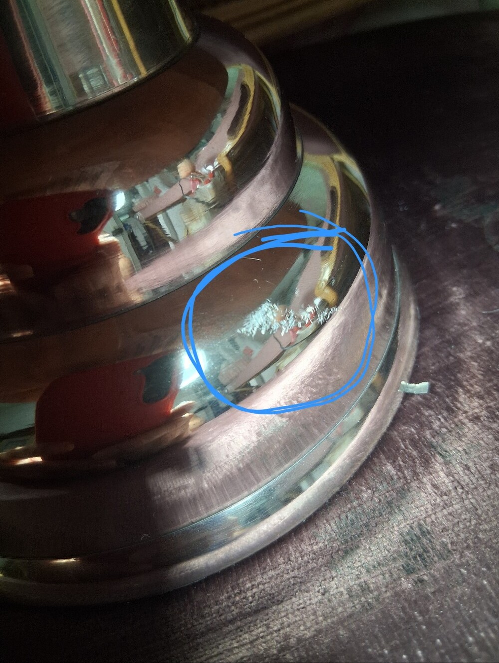 Clear Glass Dome Cake Stand with Natural Wood Base - Picture 8 of 10